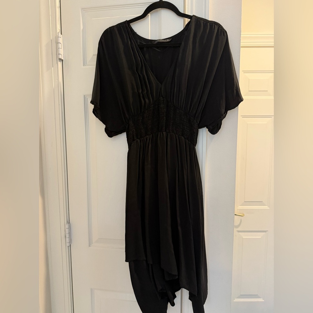 Zara Black High Low Dress